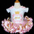 pink and gold outfit Princess tutu dress- first birthday outfit-princess birthday outfit