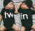 Baby Twins Outfits Baby Girls Boys Bodysuits Black White Letter Print Short Sleeve Newborn Boy Clothes New Born Rompers
