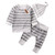 Baby Striped Tops Shirt & Pants,2pcs Outfits Set