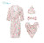 Baby Swaddle Blanket Set plus Mom's Robe