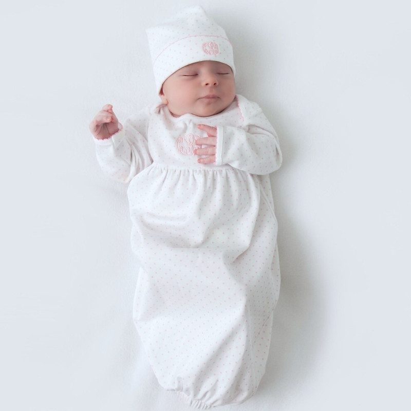 Magnolia Baby Custom embroidered take me home outfit Magnolia Baby matching set