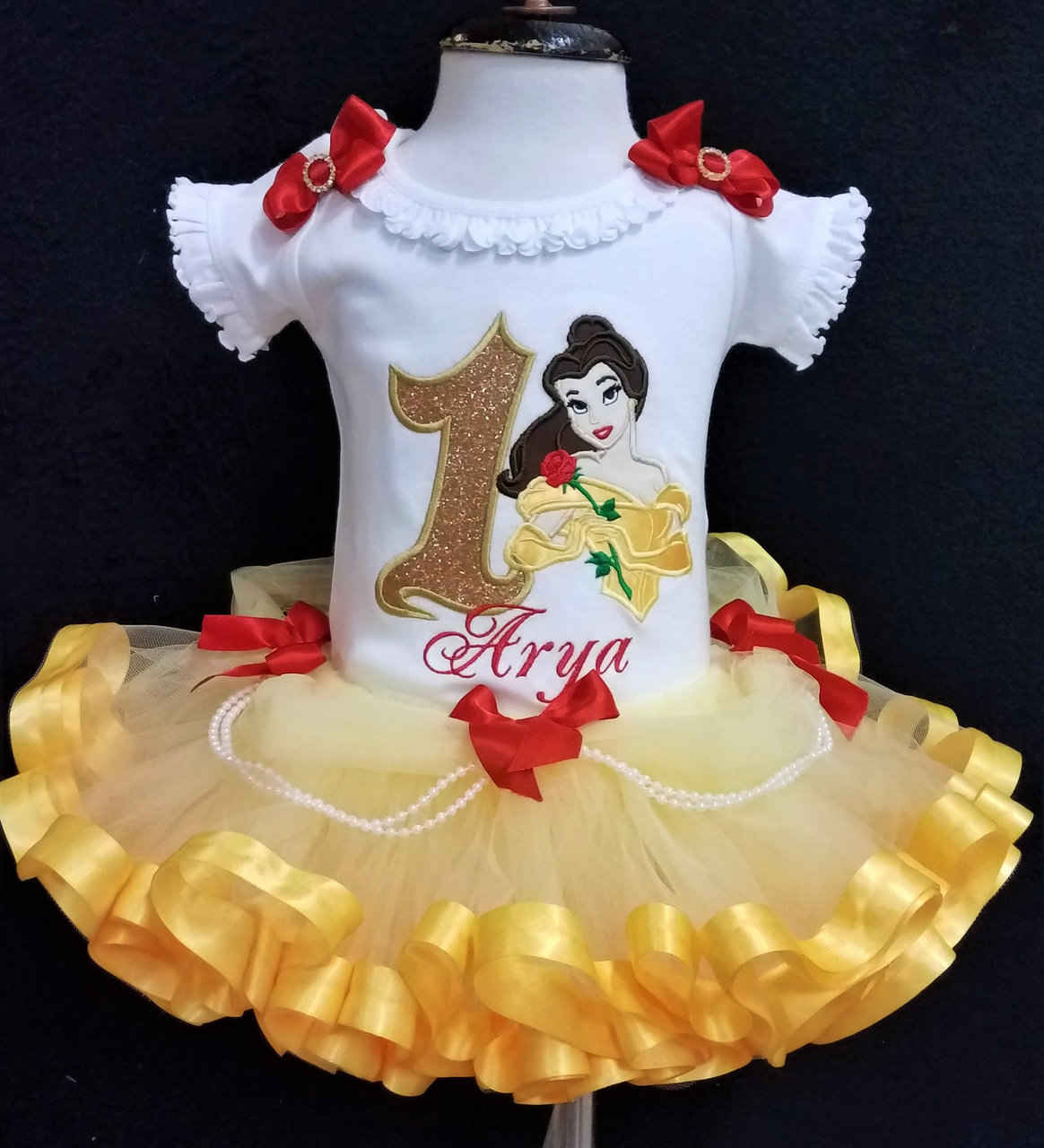 Beauty and the Beast Birthday Outfit