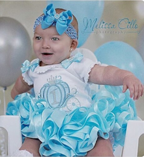 cinderella 1st birthday outfit