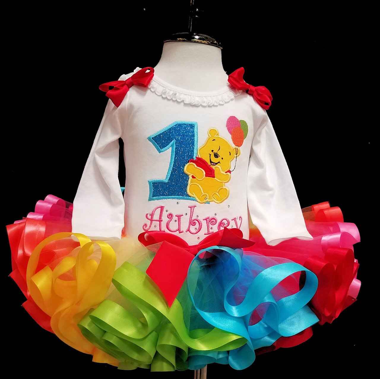 first birthday rainbow outfit