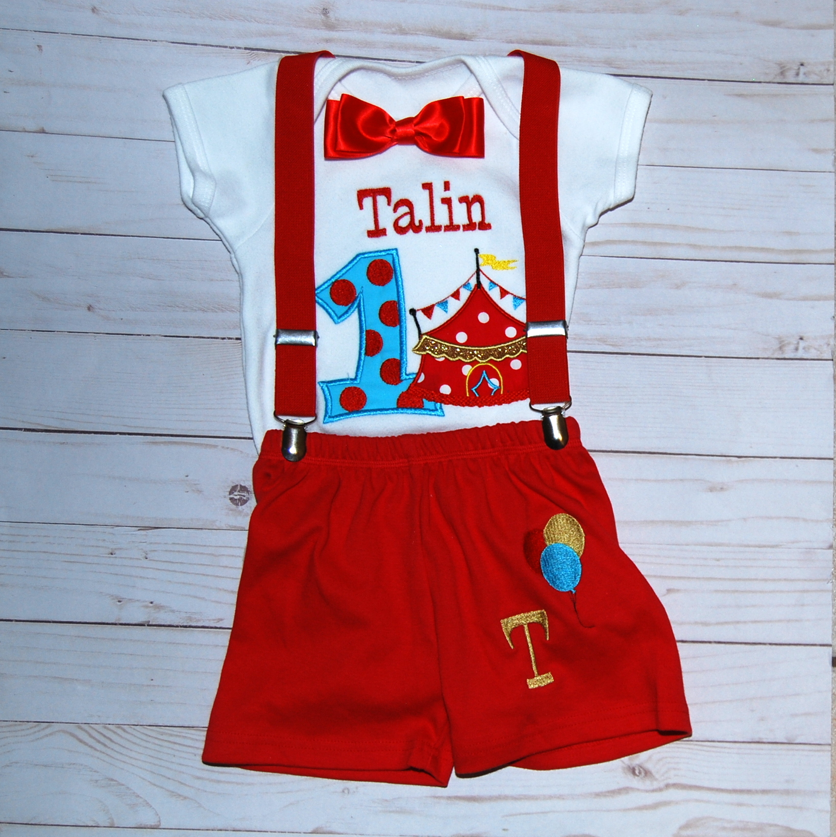 carnival 1st birthday outfit