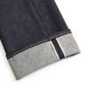 Sheffield - Straight Tapered Selvedge Jeans bottom folded
