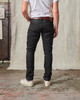 Ladbroke Grove - Slim Tapered Black Selvedge Jeans - 13.5 oz.-13