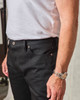 Ladbroke Grove - Slim Tapered Japanese Black Selvedge Jeans - 13.5 oz.