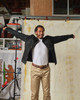Denim Jacket - Black Selvedge Denim -13.5 oz.-19