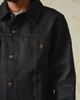 Denim Jacket - Black Japanese Selvedge Denim -13.5 oz.