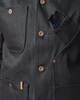 Coverall Jacket - Japanese Selvedge Denim (Black)-13.5 oz.