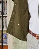 Coverall Jacket - Garment Dyed Green
