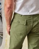 Fatigue Pant - Olive Sateen Straight Leg-13