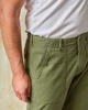 Fatigue Pant - Olive Sateen Straight Leg