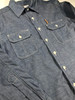 Clampdown Chambray Work Shirt front pockets view