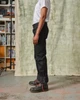 The Blubaugh- Mid Rise Slim Straight Black Selvedge Jeans- 13.5 oz.
