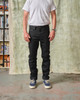 Elgin Mid Rise Slim Tapered Japanese Black Selvedge Jeans 13.5 oz.