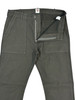 Fatigue Pant - Black Sateen Original Tapered Leg
