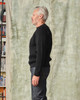 Wool Crewneck Sweater (Black)