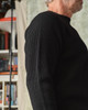 Wool Crewneck Sweater (Black)