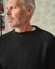 Wool Crewneck Sweater (Black)