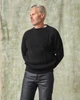 Wool Crewneck Sweater (Black)