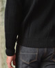 Wool Crewneck Sweater (Black)