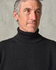 Wool Turtleneck Sweater (Black)