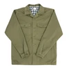 Paul Herringbone Twill Jacket- Olive