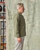 Paul Herringbone Twill Jacket- Olive