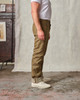 Ankara Mid Rise Straight Leg Jean Olive / Brown