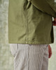 Fatigue Shirt Olive Sateen