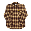 Clampdown Brown Plaid Flannel Shirt