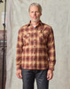 Clampdown Brown Plaid Flannel Shirt