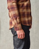 Clampdown Brown Plaid Flannel Shirt
