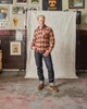 Clampdown Brown Plaid Flannel Shirt