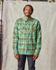 Clampdown Turquoise Plaid Flannel Shirt