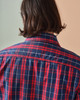 W10 Short Sleeve Madras Shirt- Navy / Red-11