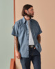 W10 Short Sleeve Chambray Shirt-16