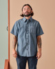 W10 Short Sleeve Chambray Shirt-7