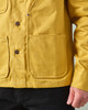 Coverall Jacket - Raw Denim (Mustard)-11