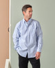 Oxford Button Down Shirt (Stripe)-1
