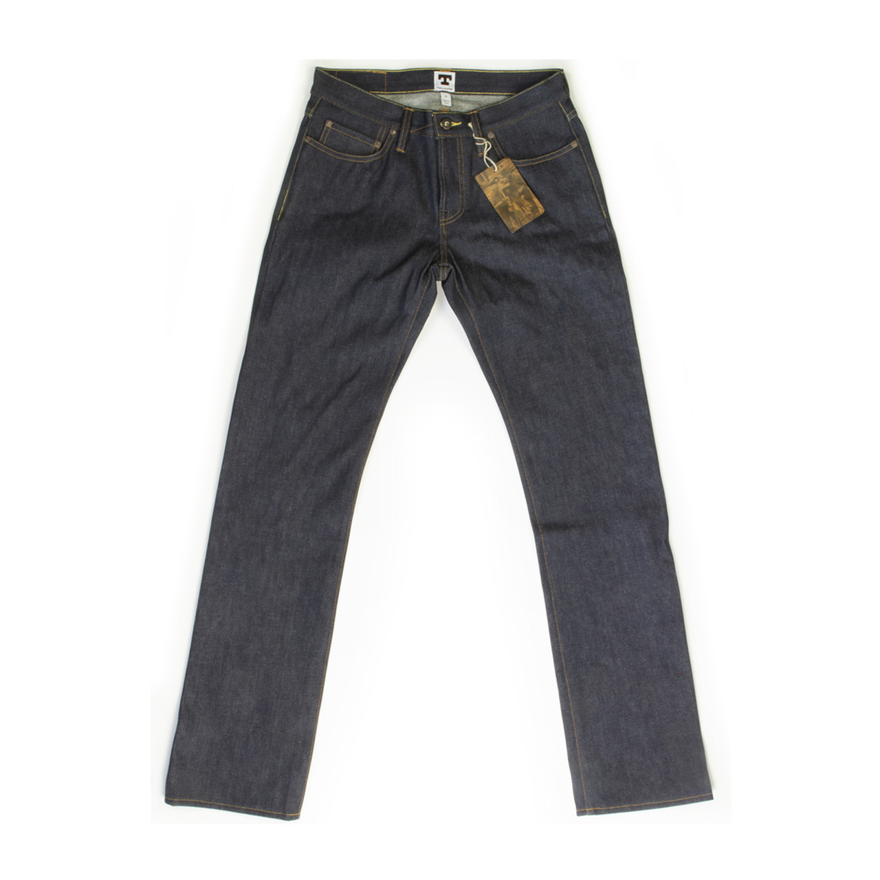 JOHN GRAHAM MELLOR Slim Straight Selvedge Jeans