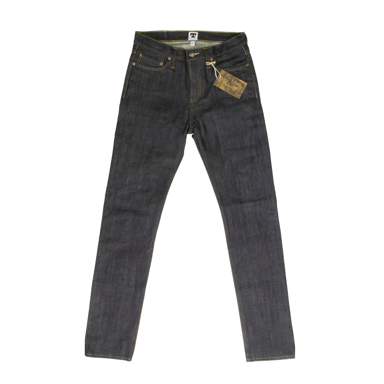 KAJA STANDARD SELVEDGE WASHEDDENIM PANTS-