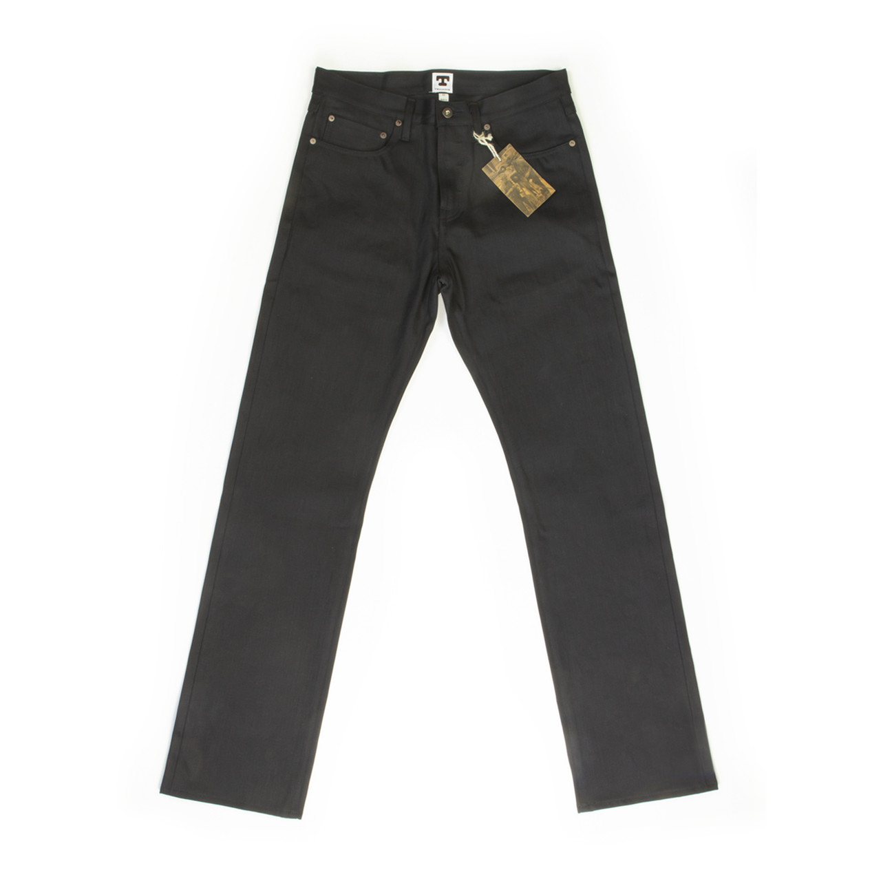 ANKARA Black Japanese Selvedge Jeans