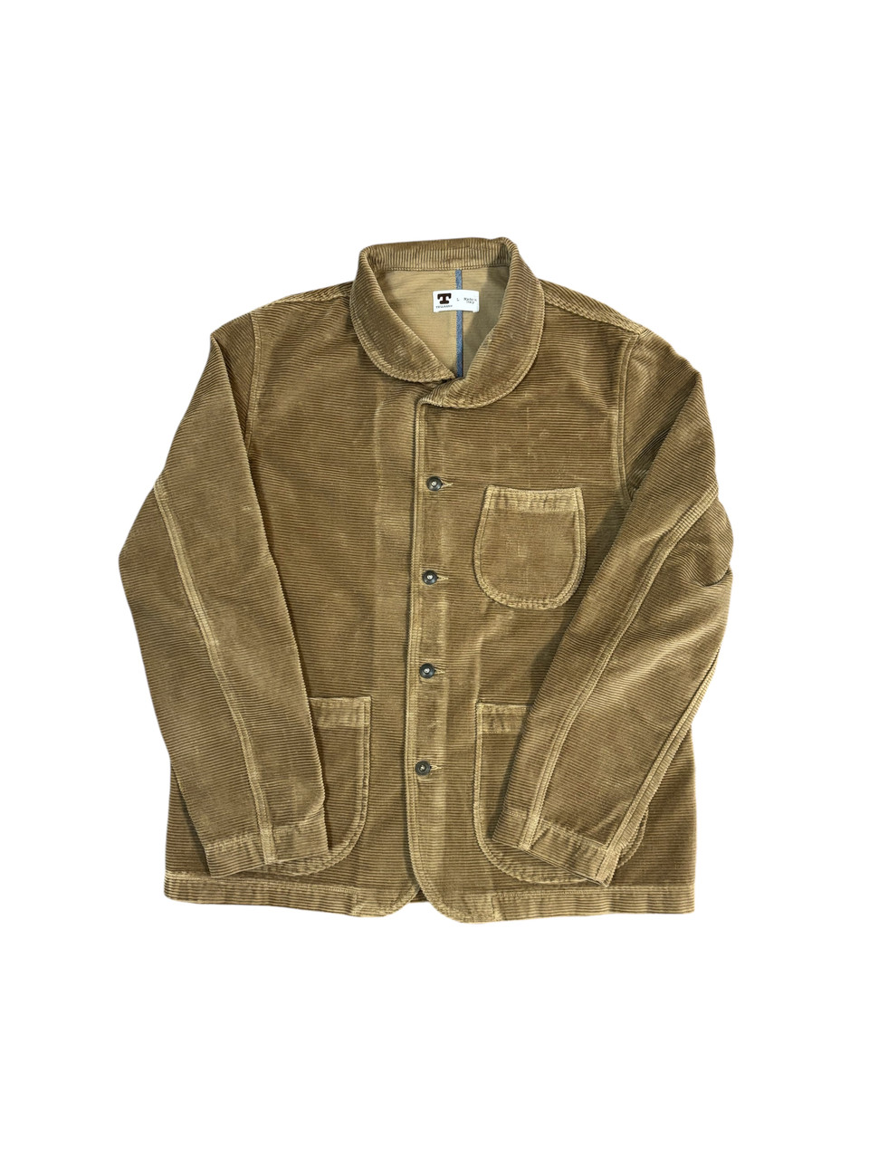 小物 digne throw shawl coat khaki Boohoo ME
