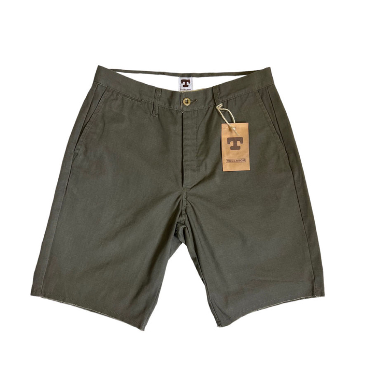 CUT OFF SHORTS COTTON RIPSTOP (OLIVE)