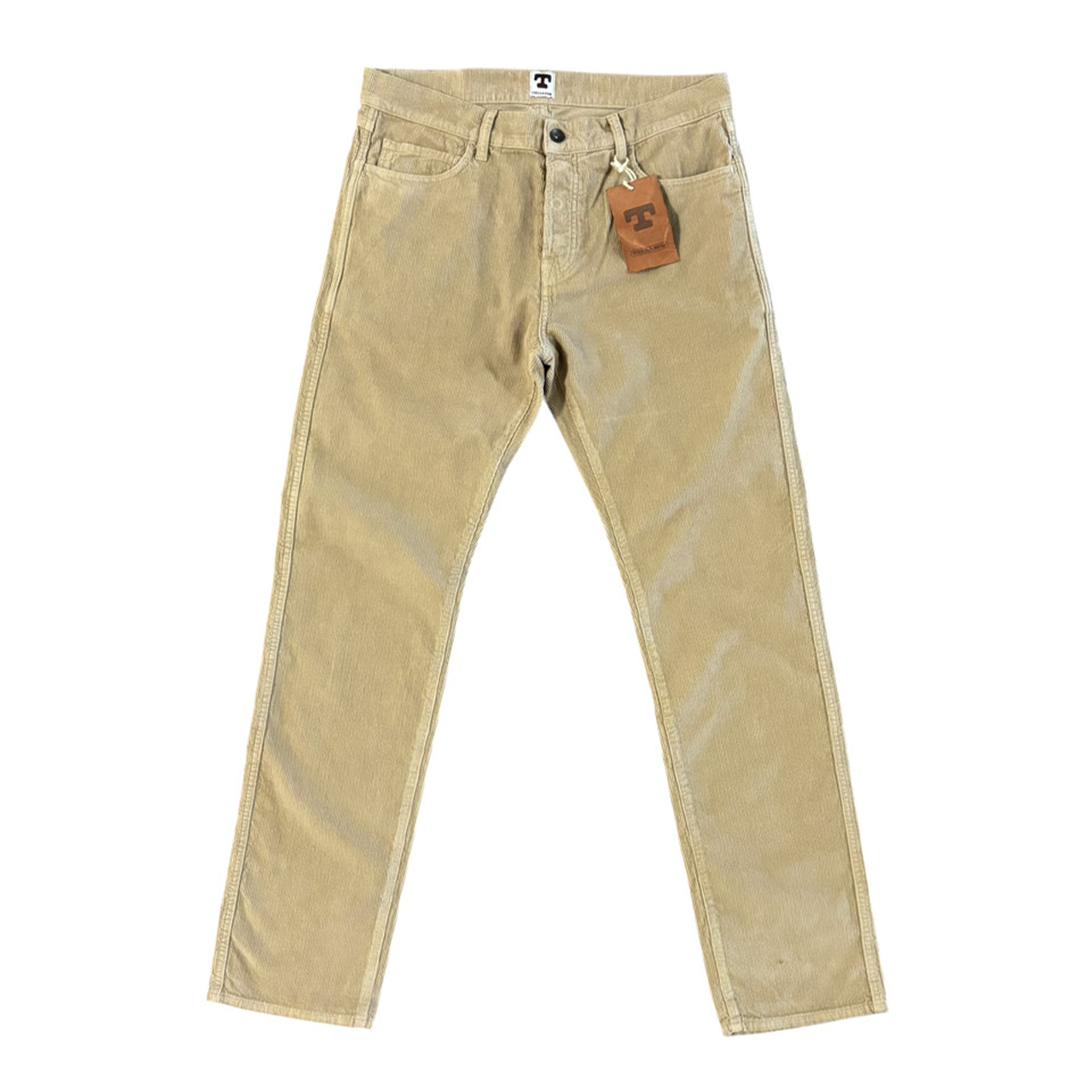 Sheffield Cord Pant Mid Rise Straight Taper - Tellason