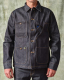 Coverall Jacket - Selvedge Denim -14.75 - Tellason