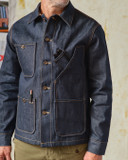 Coverall Jacket 16.5 oz. Selvedge Denim | Tellason